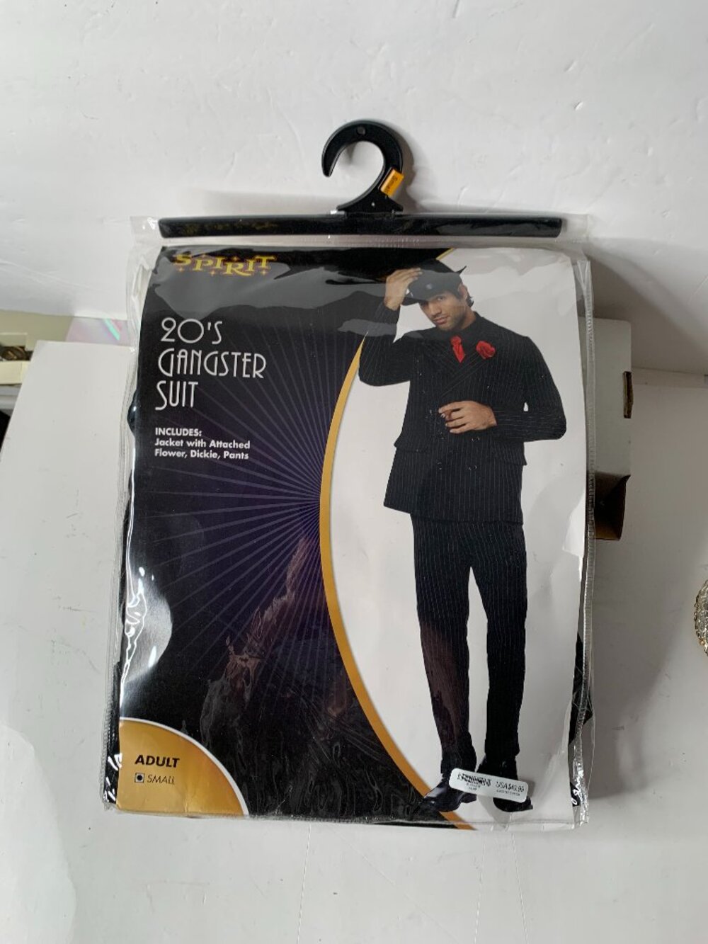 SPIRIT Adult Gangster Suit Costume SIZE S